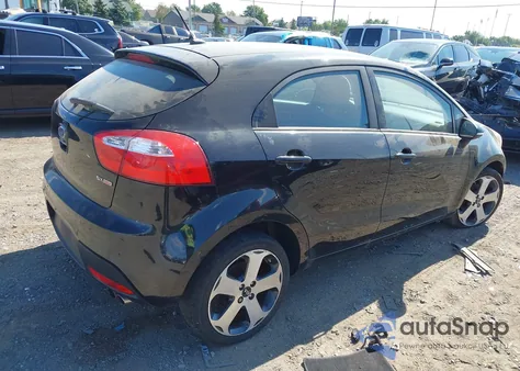 2012 Kia Rio5 Sx from USA, damaged, VIN KNADN5A3XC6018061